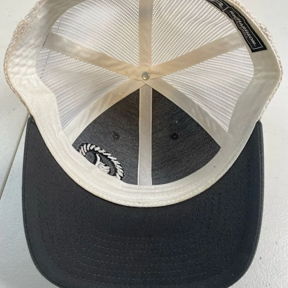 NWOT Dally Up Cap Youth Charcoal Gray/White Dally 203 Adjustable Baseball Hat